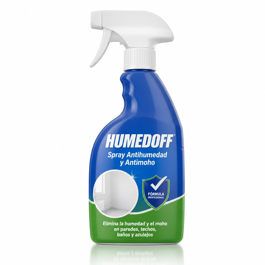 HUMEDOFF - Eliminá el moho de raíz y evitá que vuelva a aparecer.