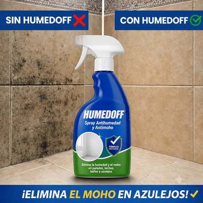 HUMEDOFF - Eliminá el moho de raíz y evitá que vuelva a aparecer.